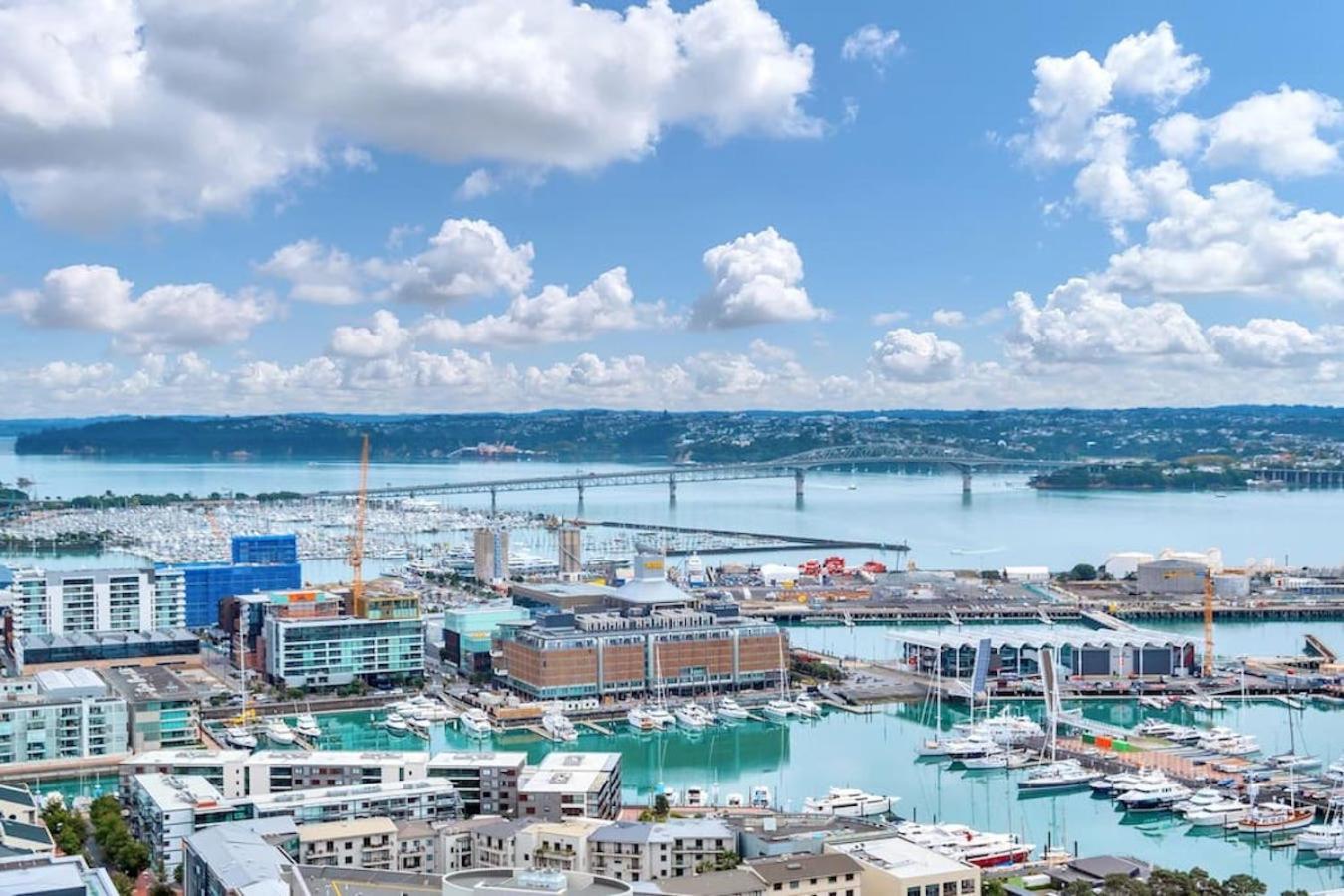 Magnificent Skytower, Sea, Habour View In Cbd Apartman Auckland Kültér fotó