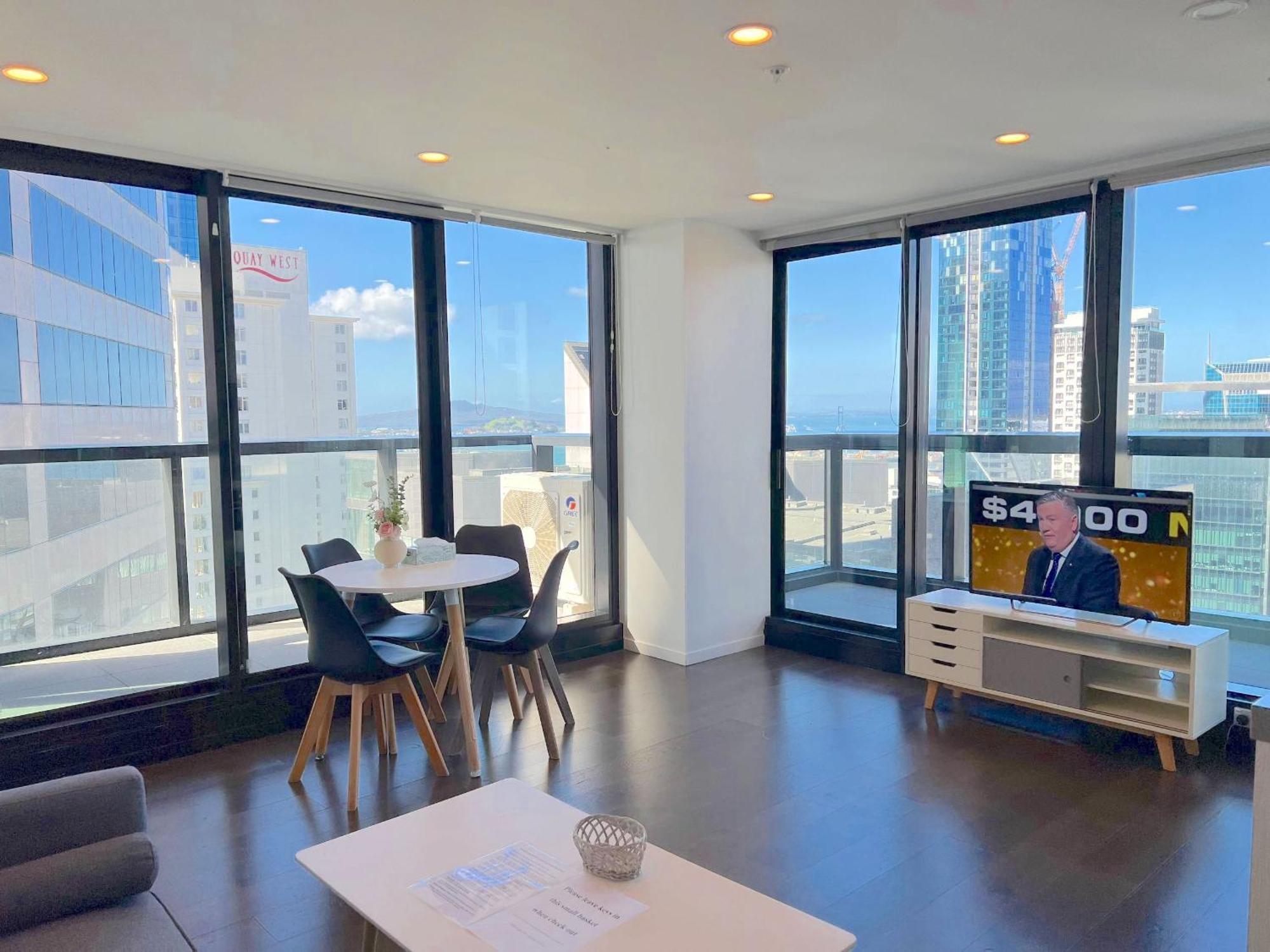 Magnificent Skytower, Sea, Habour View In Cbd Apartman Auckland Kültér fotó