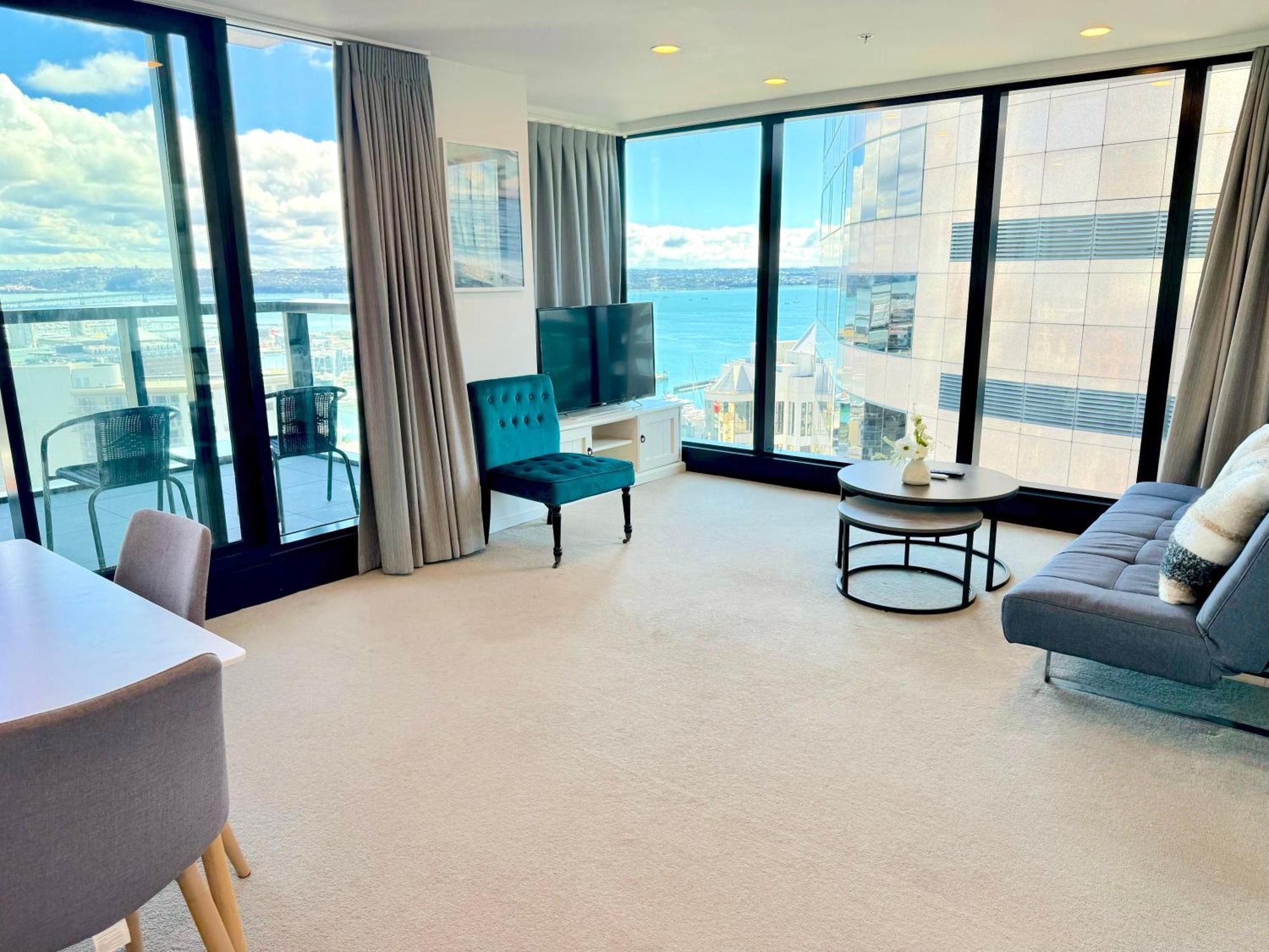 Magnificent Skytower, Sea, Habour View In Cbd Apartman Auckland Kültér fotó