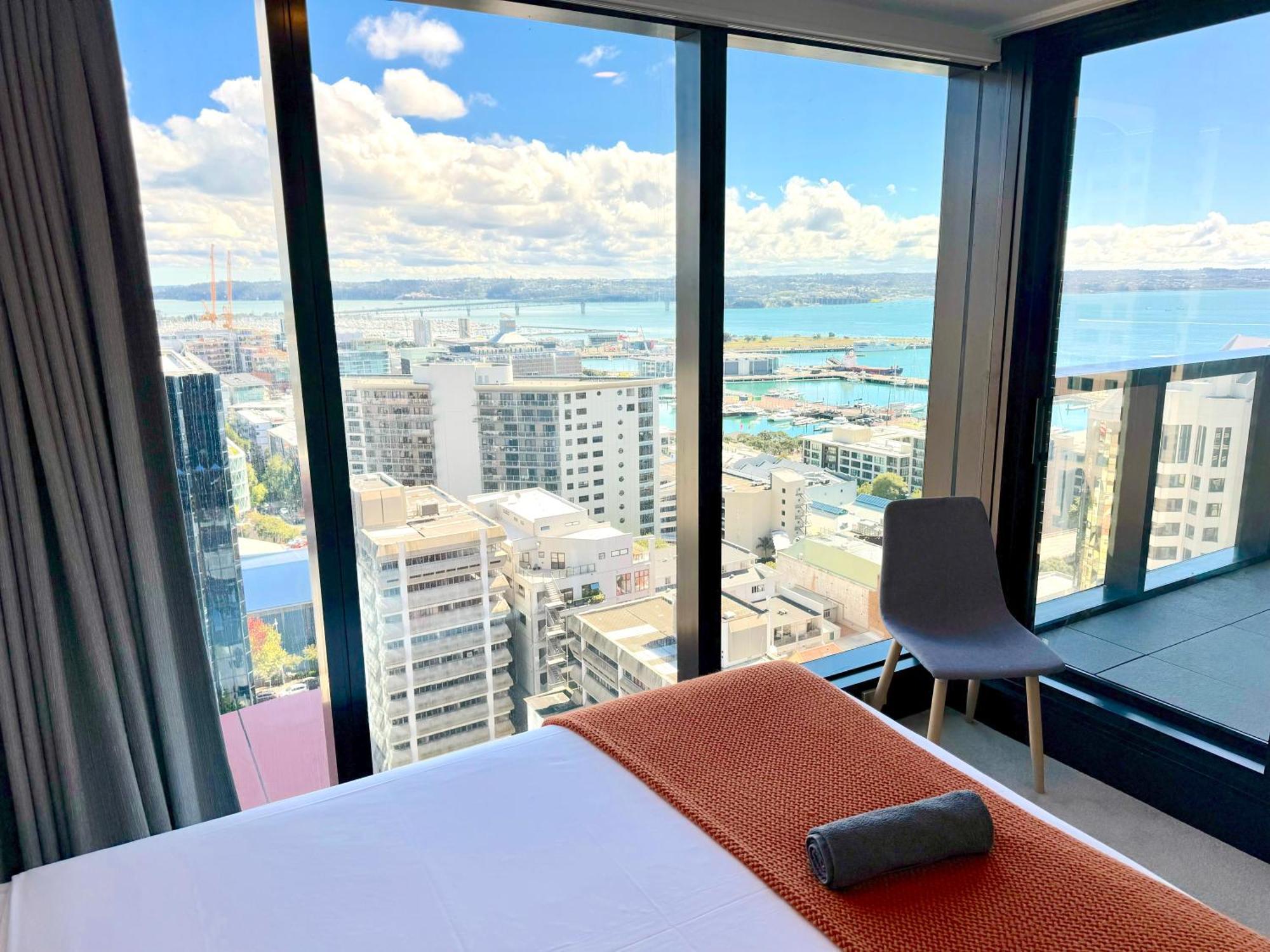 Magnificent Skytower, Sea, Habour View In Cbd Apartman Auckland Kültér fotó