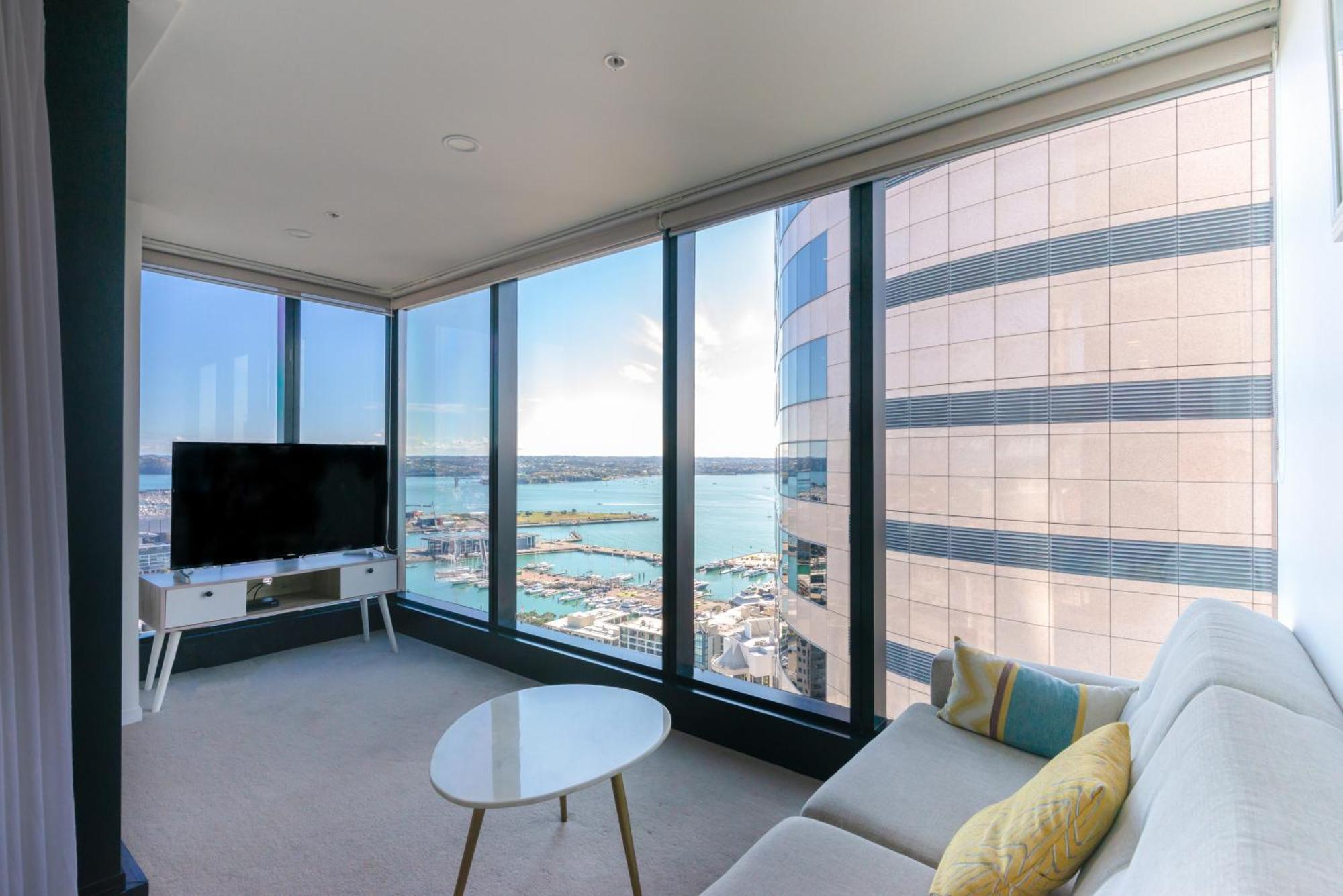 Magnificent Skytower, Sea, Habour View In Cbd Apartman Auckland Kültér fotó